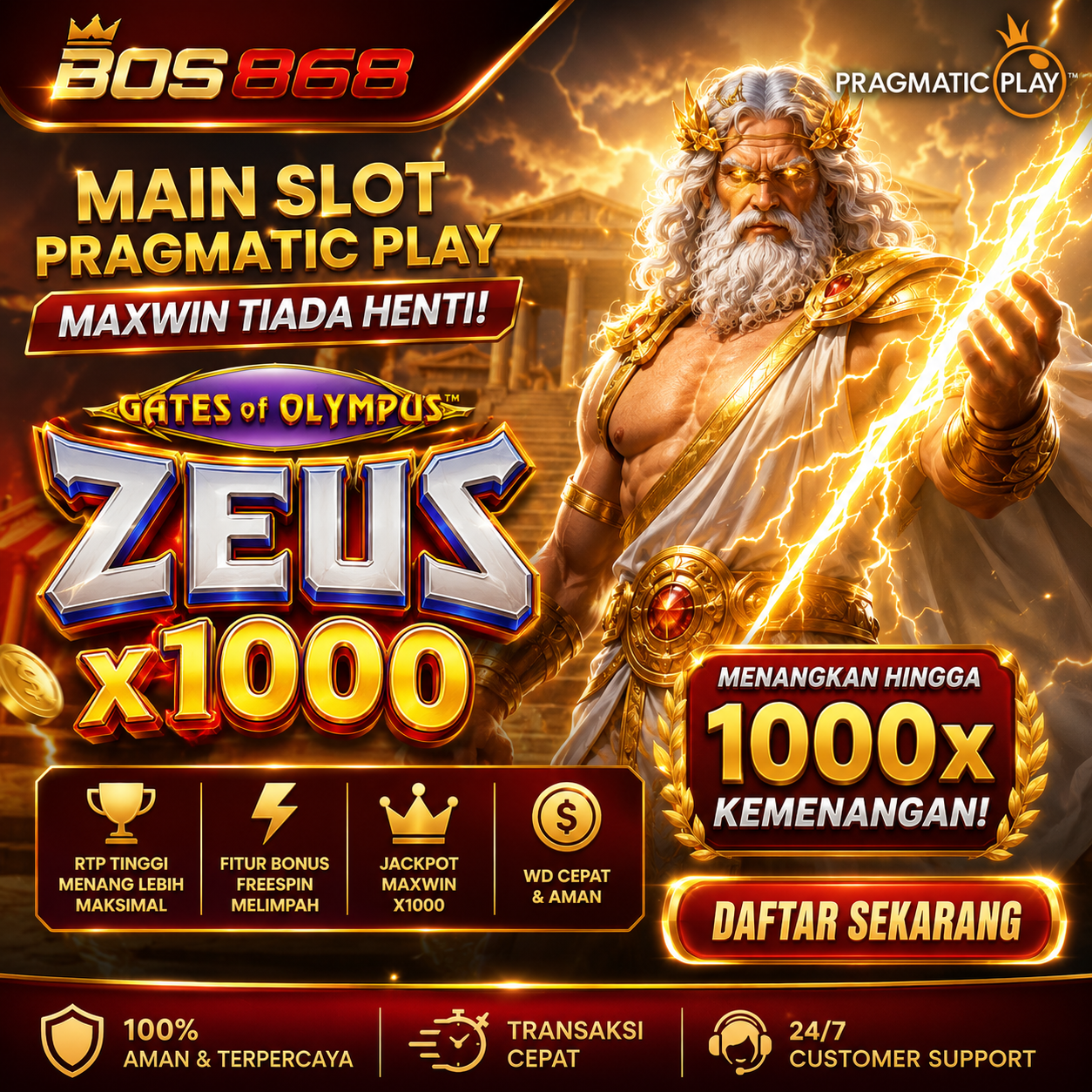 BOS868: Link Alternatif Slot Online 5k Terbaik & Terpercaya 2026 Tanpa Drama by Creativox303
